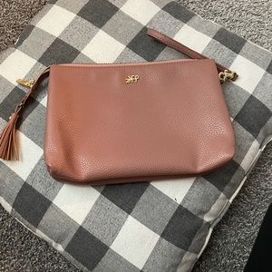 Freshly Picked Rose wristlet